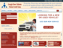 Tablet Screenshot of gpvfcu.com